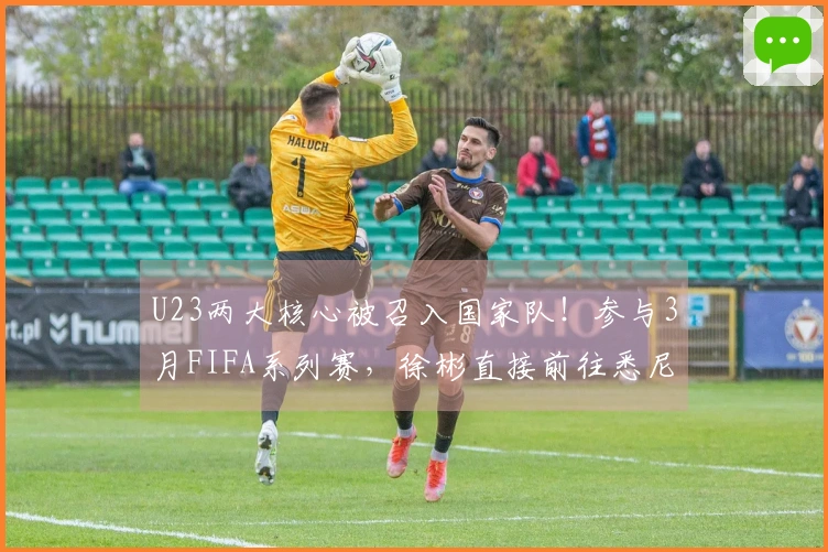 U23两大核心被召入国家队！参与3月FIFA系列赛，徐彬直接前往悉尼